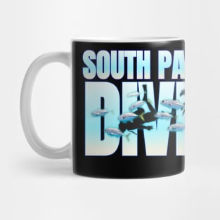 Scuba diving t-shirt designs Mug